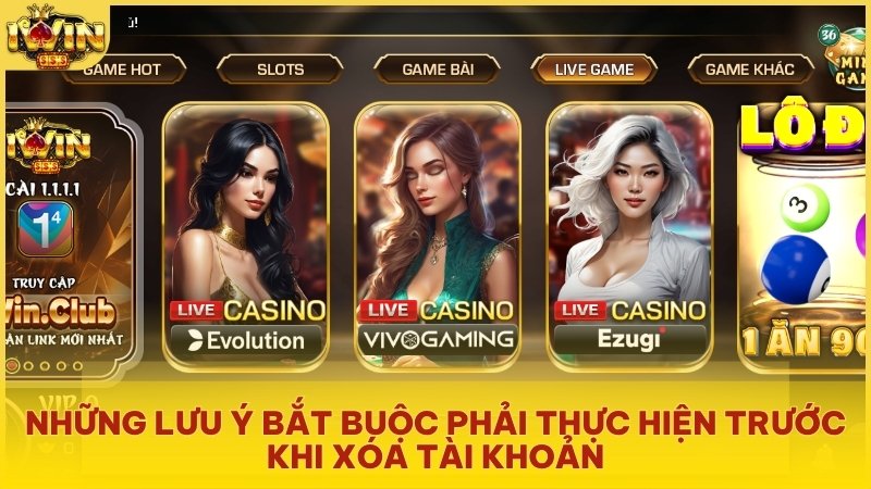 Xóa tài khoản không thể khôi phục, mất toàn bộ dữ liệu